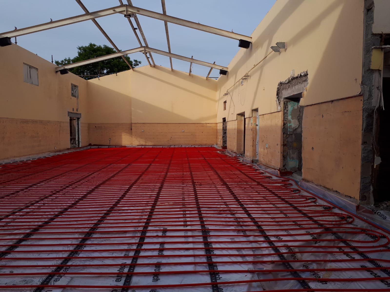 underfloor heating